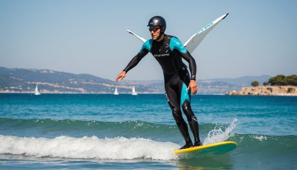 Comment progresser rapidement avec un stage de wingfoil à hyères ?