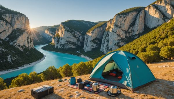 Organiser un séjour camping mémorable dans le Verdon
