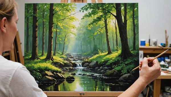 Les techniques essentielles pour débuter en peinture acrylique