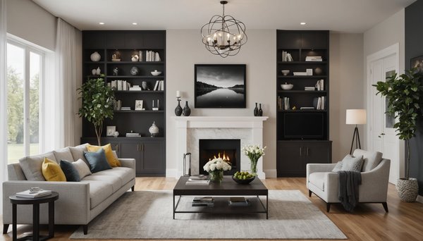 Astuces pour aménager un salon moderne et fonctionnel avec un budget maîtrisé